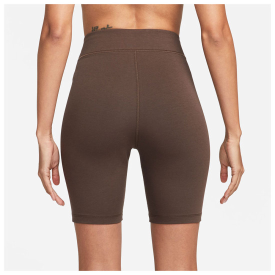 Nike Γυναικείο σορτς-κολάν Sportswear Classics High-Waisted 8'' Shorts